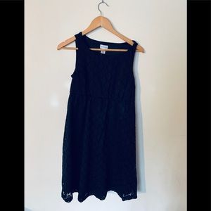 Motherhood maternity Black lace dress S